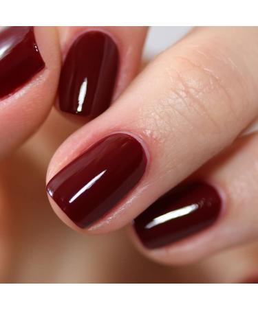 Buy LaNature Vegan Water-Based Nail Polish - Dark Velvety Red Peel-Off - 10 ml - Eco-Friendly Red Rose - Buy Online on GoSupps.com