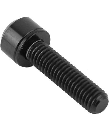 6Pcs M5x20mm Titanium Alloy Bike Cycling Bolts with Gasket - Black - Buy Online on GoSupps.com