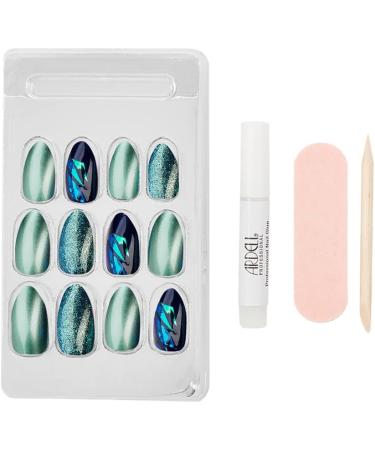 NAIL ADDICT green glitter chrome 1 u - Buy Online on GoSupps.com