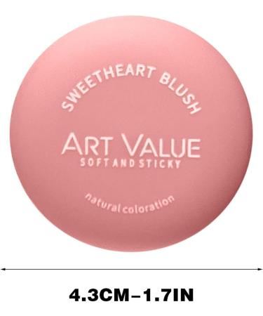 Powder Blush Matte Powder Blusher Cream Natural And Versatile Powder Blusher Pseudo sweetheart Natural Silky Finish - Luminous Pressed Mineral Powder Blush (3# 20g) - Buy Online on GoSupps.com