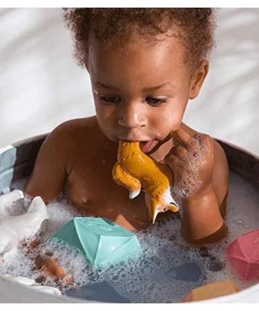 Oli & Carol Chewable Bracelet - Rob The Fox (Brown) | Eco-Friendly Silicone Teething Toy - Buy Online on GoSupps.com