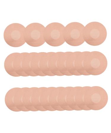 Adhesive Patches Body 25pcs 1/2" Precut Sensor Covers Without Glue Waterproof Round Patches for Sports