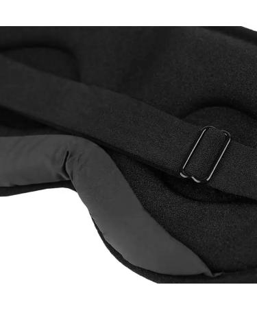 Comfortable Eye Mask for Sleeping | Soft Reliable Light Blocking for Men & Women | Black Sleep Mask - Buy Online on GoSupps.com