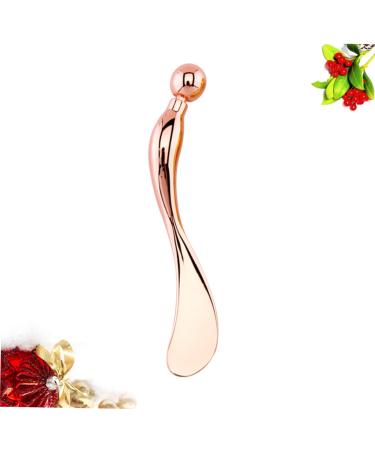 FRCOLOR Face Mask Spoon - Gold Makeup Spatula for Dark Circles & Eye Cream Applicator - 1 Count Cosmetic Tool - Buy Online on GoSupps.com