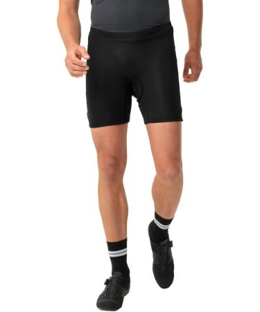 Vaude Bike Inner Pants T-Pad for Men - Elastic Non-Slip Bicycle Trousers with Seat Cushions - Compatible with Vaude Wheel Pants & Shorts - XL Slim Schwarz - Buy Online on GoSupps.com