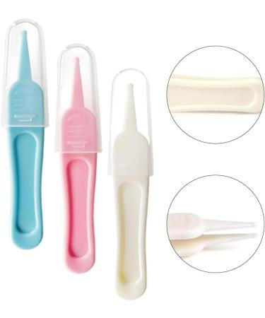 6 Pcs Baby Safety Nasal Tweezers for Ear and Nose Cleaning - Newborn Babies Ear Nose Clean Tool - Buy Online on GoSupps.com