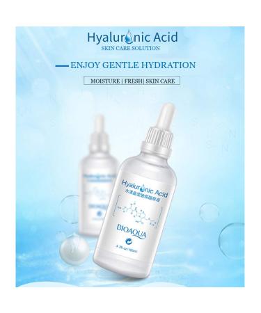 BIOAQUA Hyaluronic Acid Face Cleanser - Moisturizing & Smoothing Essence for Oil Balance (100ml) - Shop Internationally - Buy Online on GoSupps.com
