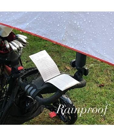 Golf Scorecard & Statistics Notebook | Weatherproof Paper (2 Pack) | Fits Golf Covers | Made in USA - Buy Online on GoSupps.com