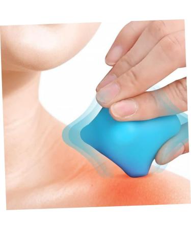 Minkissy Spiky Massage Balls | Trigger Point Lacrosse Ball for Muscle Relaxation & Myofascial Release | Fitness Peanut Gel Balls - International Shipping Available - Buy Online on GoSupps.com