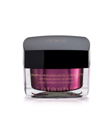 atashi Antioxidant | Anti-Ageing Night Cream | Reduces Wrinkles Firms Moisturizes Protects and Brightens Skin | With Hyaluronic Acid and Vitamins C E and CoQ10 | All Skin Types | 50ml