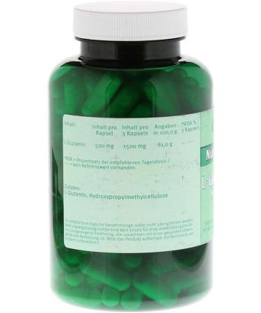 Buy L-Glutamine 500 mg Capsules - Premium Quality Fast International Shipping - Buy Online on GoSupps.com