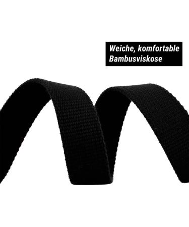 Kuri Pai 3m Dog Leash for Medium Dogs - Comfortable Sustainable Bamboo | Black | Perfect for Training & Walking - Buy Online on GoSupps.com