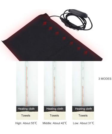 USB Heating Pillows - 5V 2A Cushions with 3 Heating Levels & Auto Shutdown for Back Knee Neck & Shoulder Pain Relief - Buy Online on GoSupps.com