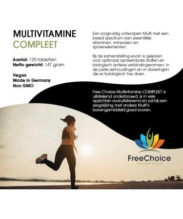Free Choice Multivitamin Complete 120 - Buy Online on GoSupps.com
