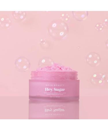 NCLA Beauty Hey Sugar All Natural Body Scrub - Moisturizing Exfoliating Sugar Scrub - Shea Cocoa and Mango Butters - Pink Champagne - 3.38 oz - Buy Online on GoSupps.com
