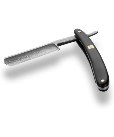 AP Donovan Luxury 7/8 Razor Set - Damascus Pattern - Sandalwood Shaving Brush & Strop - Premium International Shipping - Buy Online on GoSupps.com