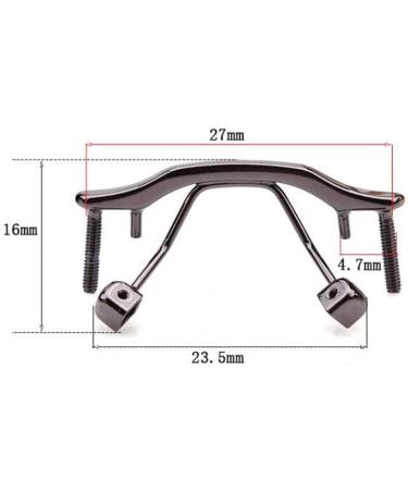 BEGISA Eyeglass Nose Pads - Replacement Metal Nose Bridge for Rimless Reading Glasses - Gold 1 Piece - International Shipping Available - Buy Online on GoSupps.com