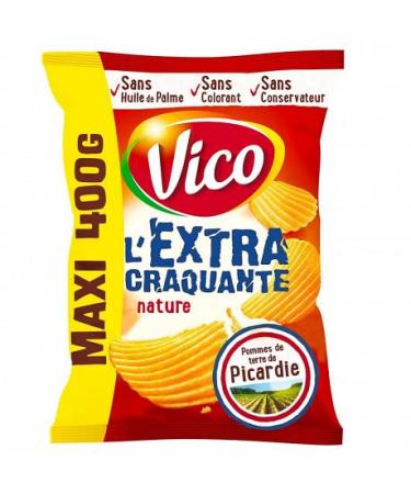 Chips Extra Nature 400G|Vico|(Lot De 4)|Best Deal
