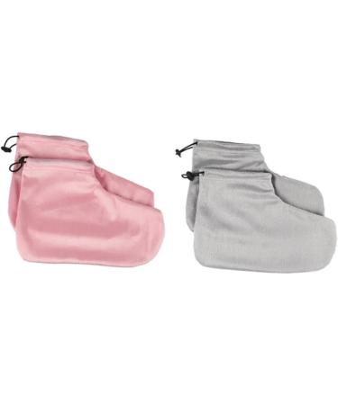 2 Set et Couvre Coton Isolant pour Bains de Paraffine Protection Mains pour Soin des Peaux S ches et Ab m es Kit Spa Maison et Salon Couleur Rose - Buy Online on GoSupps.com