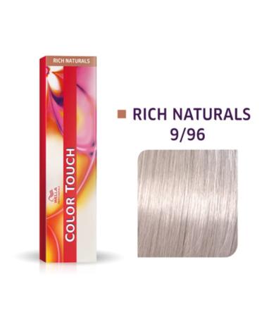 Wella Professionals Color Touch 9/96 Light Blonde Cendr -Violet - 60ml Hair Color | International Shipping Available - Buy Online on GoSupps.com