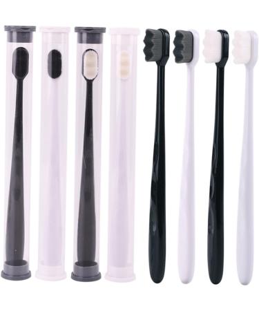 Mobestech Bamboo Toothbrushes - Soft Bristle Children's Travel Toothbrush for Optimal Oral Care | Eco-Friendly Dental Tools for Adults & Pregnant Women - Buy Online on GoSupps.com