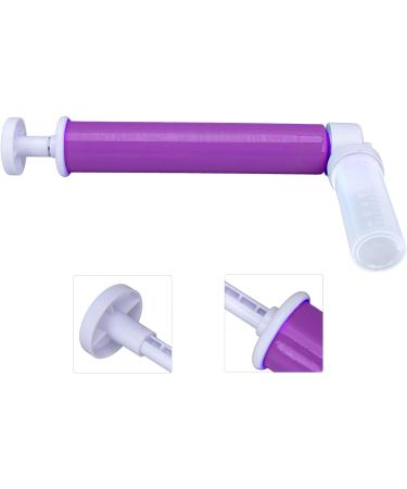 Tyenaza Manual Cake Duster Plastic Cake Coloring Sprayer Cake Coloring Tools Fit for Home Shop Baking Desserts Cupcakes Cookies Chocolates(Purple) - Buy Online on GoSupps.com