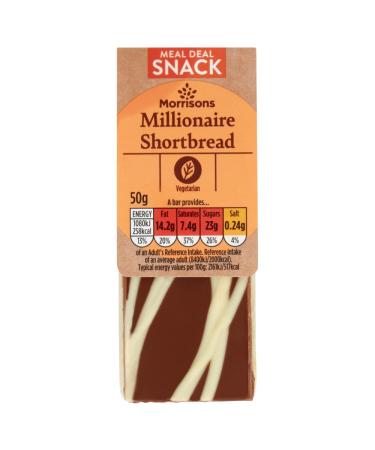 Morrisons Millionaire Shortbread 50g