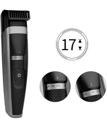 Rechargeable Men's Hair Clipper - Washable Professional Blade for Adult Shaving (Black) | International Shipping Available - Buy Online on GoSupps.com