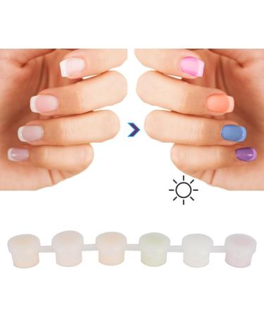 Demeras Change Powder 20x8x3 Nail Art Photosensitive Color Change Powder Paint Sunlight Sense Discoloration Pigment - Buy Online on GoSupps.com
