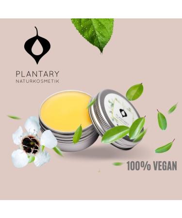 Plantary Naturkosmetik Manuka Lip Balm Vegan 15g for Sensitive Skin Moisturizing Natural Plant Based Animal By Product Free Lip Care for Herpes - Buy Online on GoSupps.com