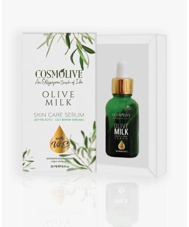 Cosmolive Olive Milk Skin Care Serum 30ml | Anti-Aging Moisturizing and Wrinkle-Reducing Formula - Buy Online on GoSupps.com