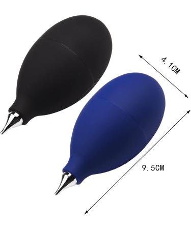 NAUZE Silicone Air Blower Dust Cleaner | Hearing Aid Pump Duster | Watch Camera Lens Cleaning Tool (Blue) - Buy Online on GoSupps.com