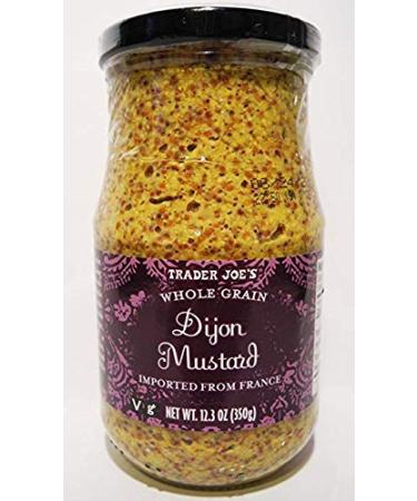 Trader Joe's Whole Grain Dijon Mustard 12.3 oz (Pack of 2)