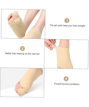Healeved Toe Separator Bunion Toe Spacers - Hallux Valgus Night Splint for Bunions - Orthotic Toe Problem Cover for Valgus Relief - Buy Online on GoSupps.com