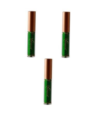 FRCOLOR 3pcs Glitter Eyeliner Liquid Women Shadow Cosmetic Pearlescent Liquid Eyeliner Eye Shadow Miss Flash 1 count (Pack of 1) 08x3pcs