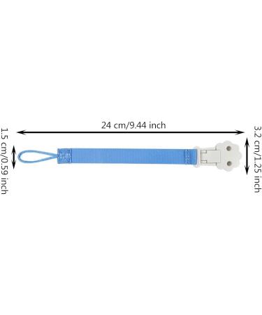 Jomewory Pacifier Holder | Durable & Soft Paci Clips | Ideal Infant Birthday Gift for Girls | Washable & Easy to Use - Buy Online on GoSupps.com