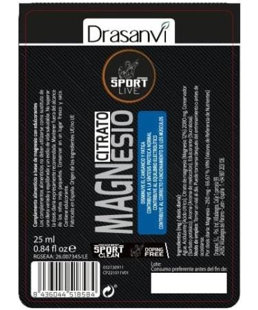  Drasanvi MAGNESIO FLACON 7X25ML SPORT LIVE DRASANVI - Buy Online on GoSupps.com