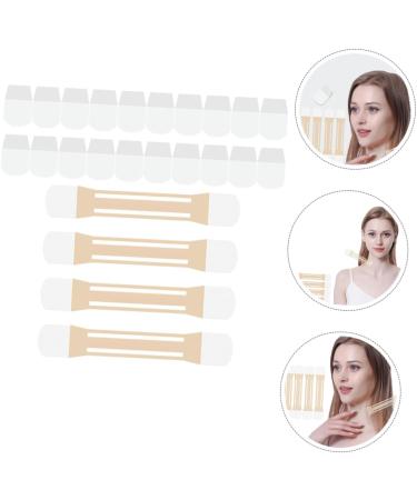 Housoutil 4pcs Neck Lift Stickers Lifting Belt Neck Skin Care Supply Neck Skin Lifting Sticker Nursing Belt 20.5x4cm As Shown - Buy Online on GoSupps.com