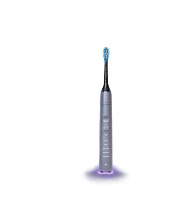 Philips Sonicare DiamondClean Smart 9500 Electric Toothbrush with Charging Travel Case - Grey | Complete Oral Care | Frustration-Free Packaging - Buy Online on GoSupps.com