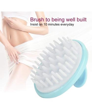Verdant Touch Shampoo Brush - Waterproof Scalp Scrubber & Stress Relief Massage Device | Green Hair Care - Buy Online on GoSupps.com