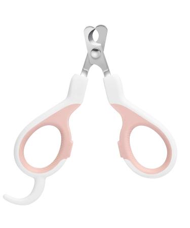 Lesfit claw scissors cats professional cat nail clipper safety claw tongs claw cutter for small animals pet dogs guinea pig 1 piece (1 Pack)