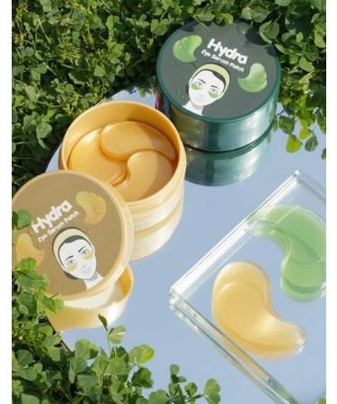 Hydra Under Eye Serum Patches For Dark Circles Fine Lines & Wrinkles|Pack Of 60 Patches 30 Pairs (Aloevera) - Buy Online on GoSupps.com