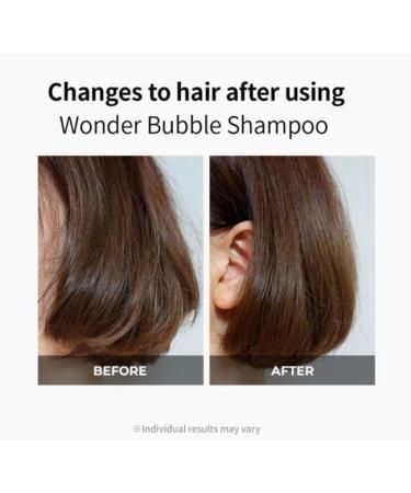 Lador Wonder Bubble Wonder Moisture Shampoo 600 ml Double Action Shampoo Treatment Moisturizes Nourishes Hair Restores Healthy Hair Structure and Prevents Hair Loss - Buy Online on GoSupps.com