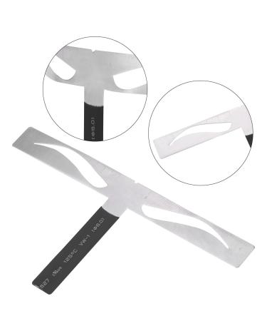 Buy Eyebrow Lineal Stencil | Three-Point Positioning Tool for Perfect Eyebrows | Semi-Permanent Makeup Accessories - Buy Online on GoSupps.com
