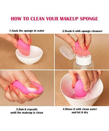 Buy Bellixe Beauty Makeup Sponge Non-Latex Soft 3 Pack - Perfect for Flawless Makeup | International Shipping Available - Buy Online on GoSupps.com