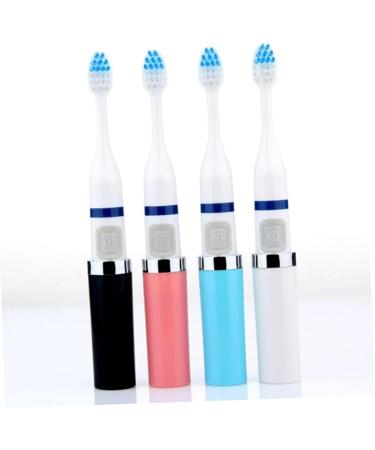 Buy Gatuida Waterproof Battery-Operated Electric Toothbrush - Portable Best for Travel - 1 Pack (Black) - Buy Online on GoSupps.com