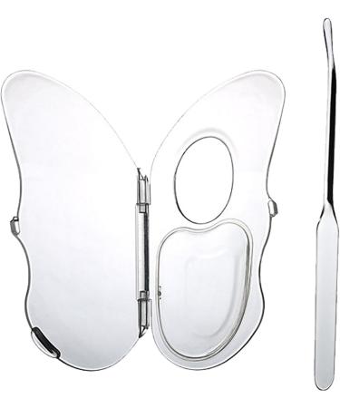 Makeup Artist Foundation Palette Cream Makeup Palette Clear Acrylic Foundation Palette - Foundation Blending Palette Makeup Accessories for Lipstick - Buy Online on GoSupps.com