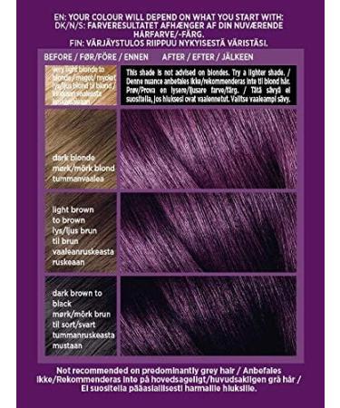 L'Or al Paris Colorista Permanent Gel Hair Dye Long-Lasting and Vibrant At-Home Hair Colour High-Intensity Hues with Up to 3x More Shine Colour: Magnetic Plum - Buy Online on GoSupps.com