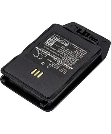 Replacement Battery Compatible with Ascom 660273 D61 D65 D81 DH5 DH5-AABAAA/2E Part Number: 1220187 660273/1B 1100mAh/3.7V