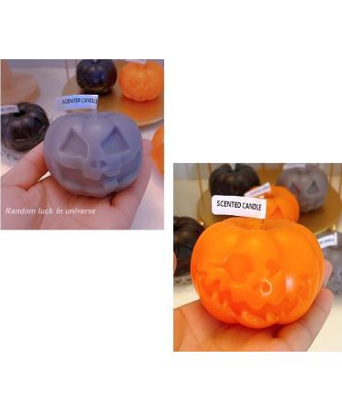 Buy 2 Halloween Pumpkin Candles - Scary Face Aromatherapy Candles for Spooky Decor | International Shipping - Buy Online on GoSupps.com